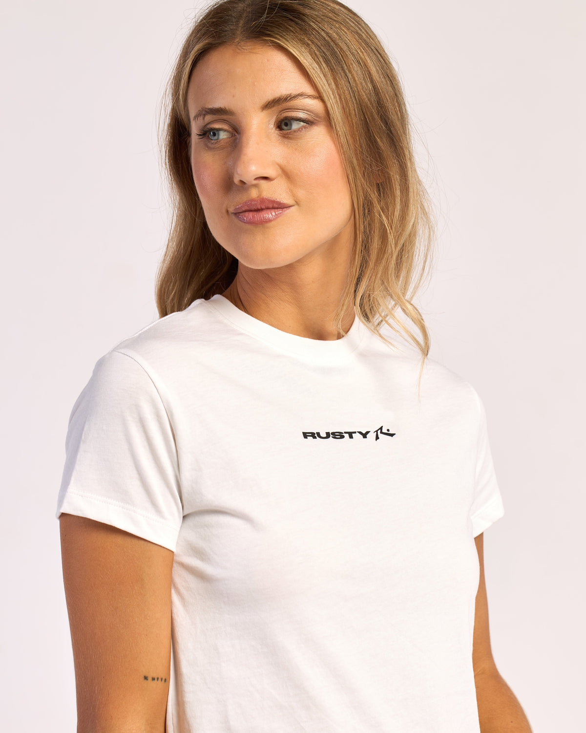 Remera Mc Rusty Essentials Relaxed Mini Tee 2.0 Ld White