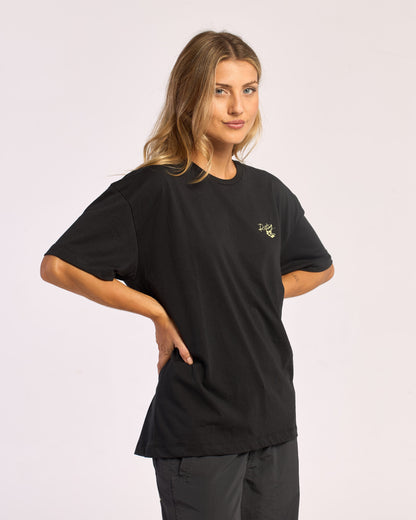 Remera Mc Rusty Jill Standard 4 Relaxed Fit Tee Ld Black