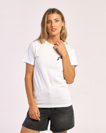 Remera Mujer Rusty Competition Blanco