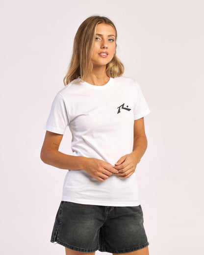 Remera Mujer Rusty Competition Blanco