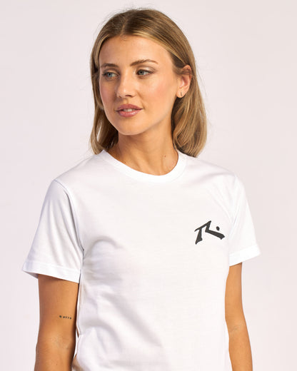 Remera Mujer Rusty Competition Blanco