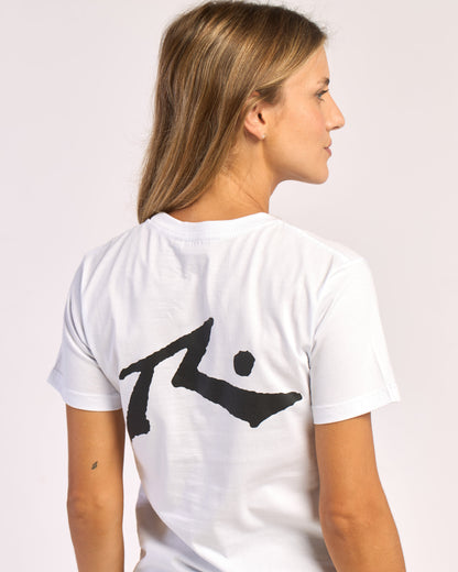 Remera Mujer Rusty Competition Blanco