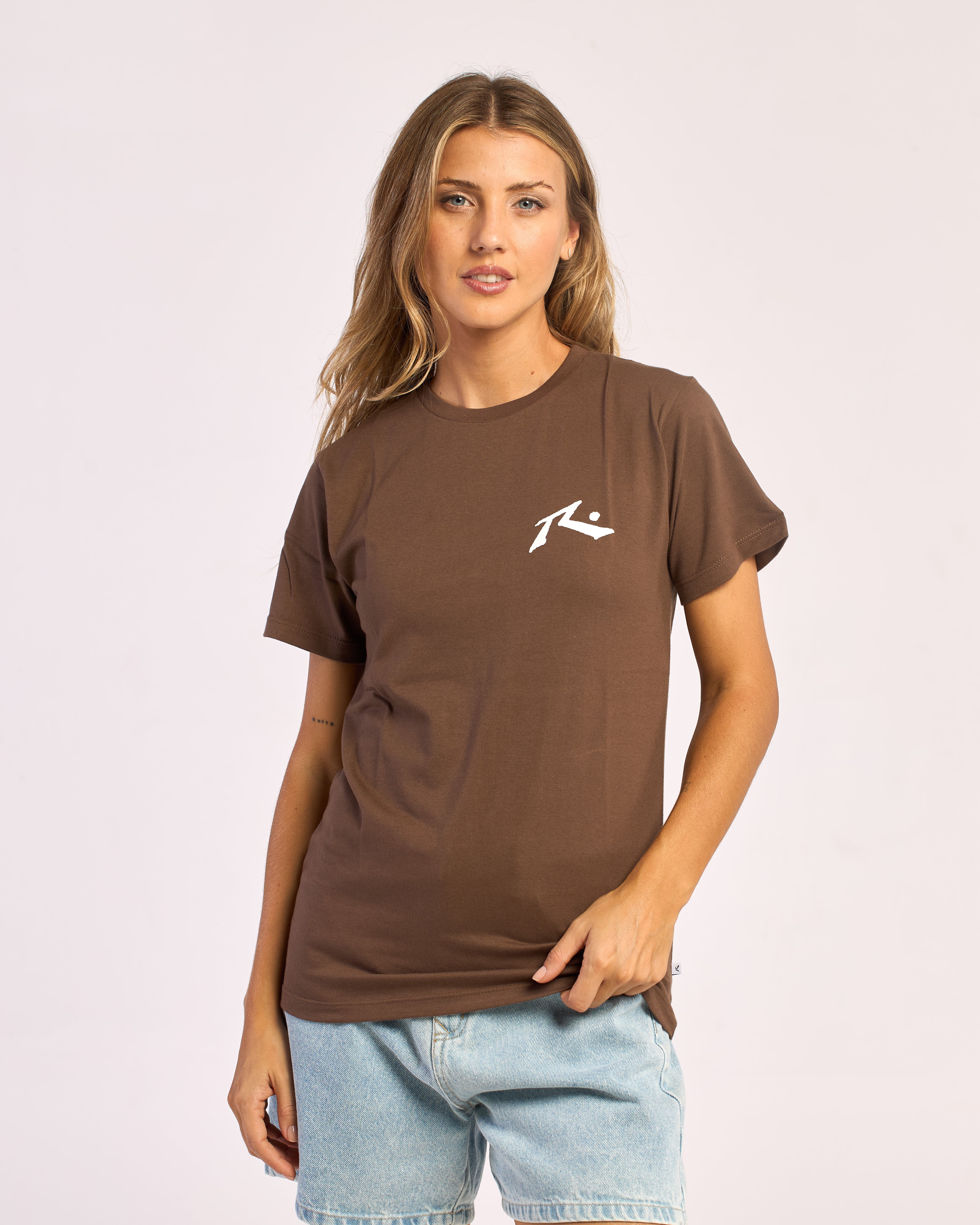 Remera Mc Rusty Competition Tee Ld Chestnut