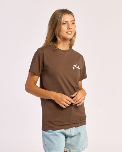 Remera Mc Rusty Competition Tee Ld Chestnut