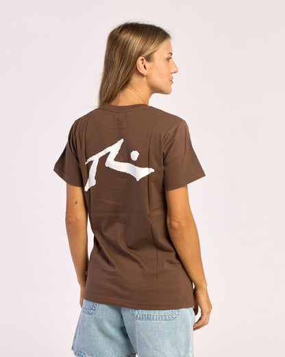 Remera Mc Rusty Competition Tee Ld Chestnut