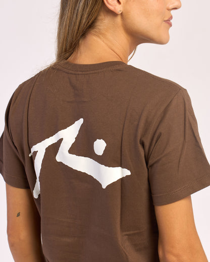 Remera Mc Rusty Competition Tee Ld Chestnut
