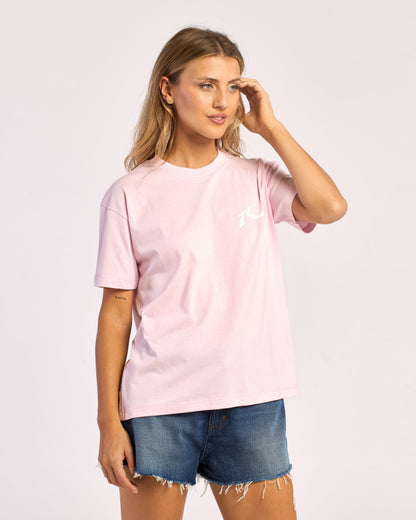 Remera Mc Rusty Competition Tee Ld Pink A Boo