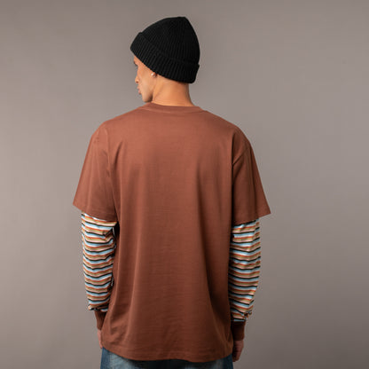 Remera Vulk Trapped Brown