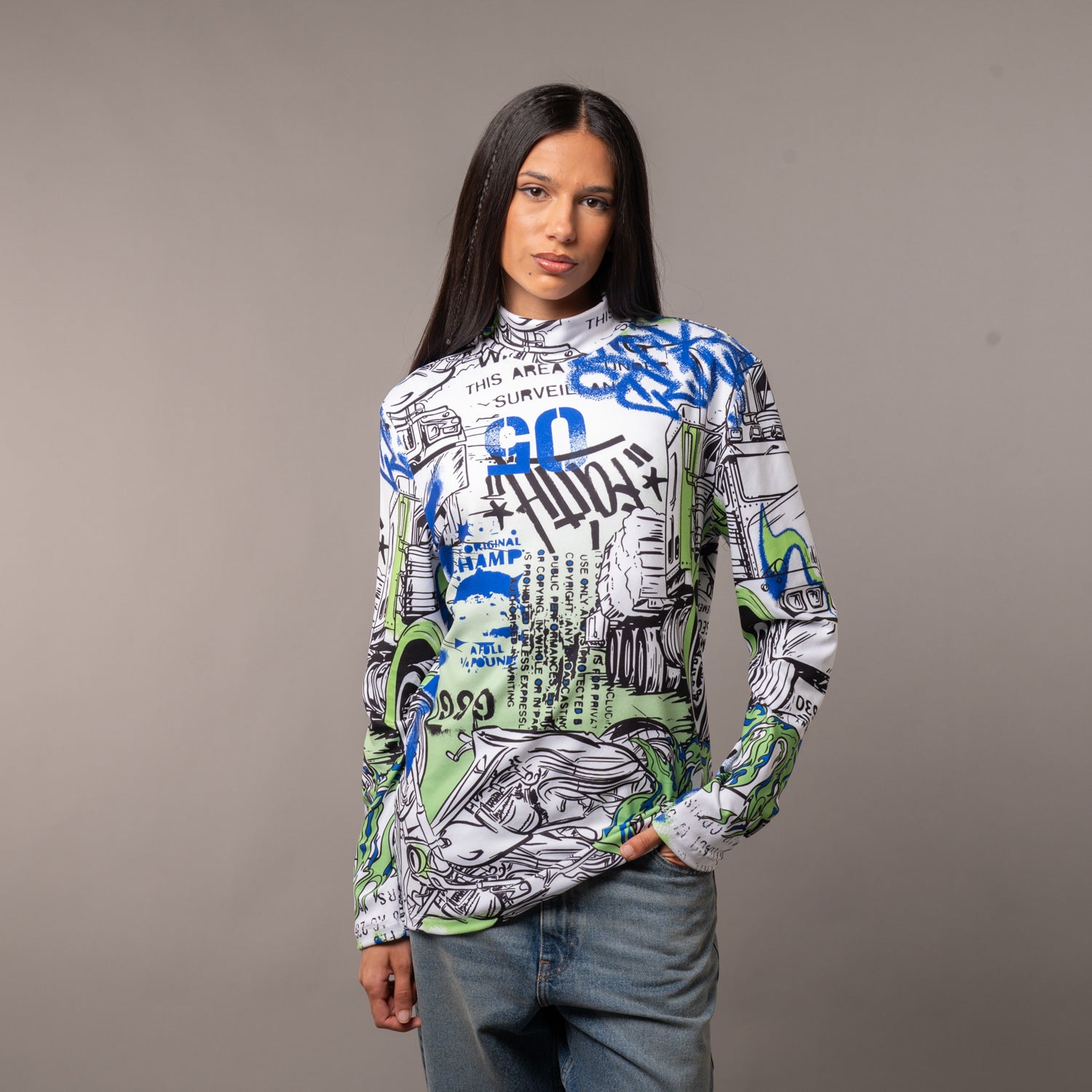 Remera Vulk Brat Fullprint