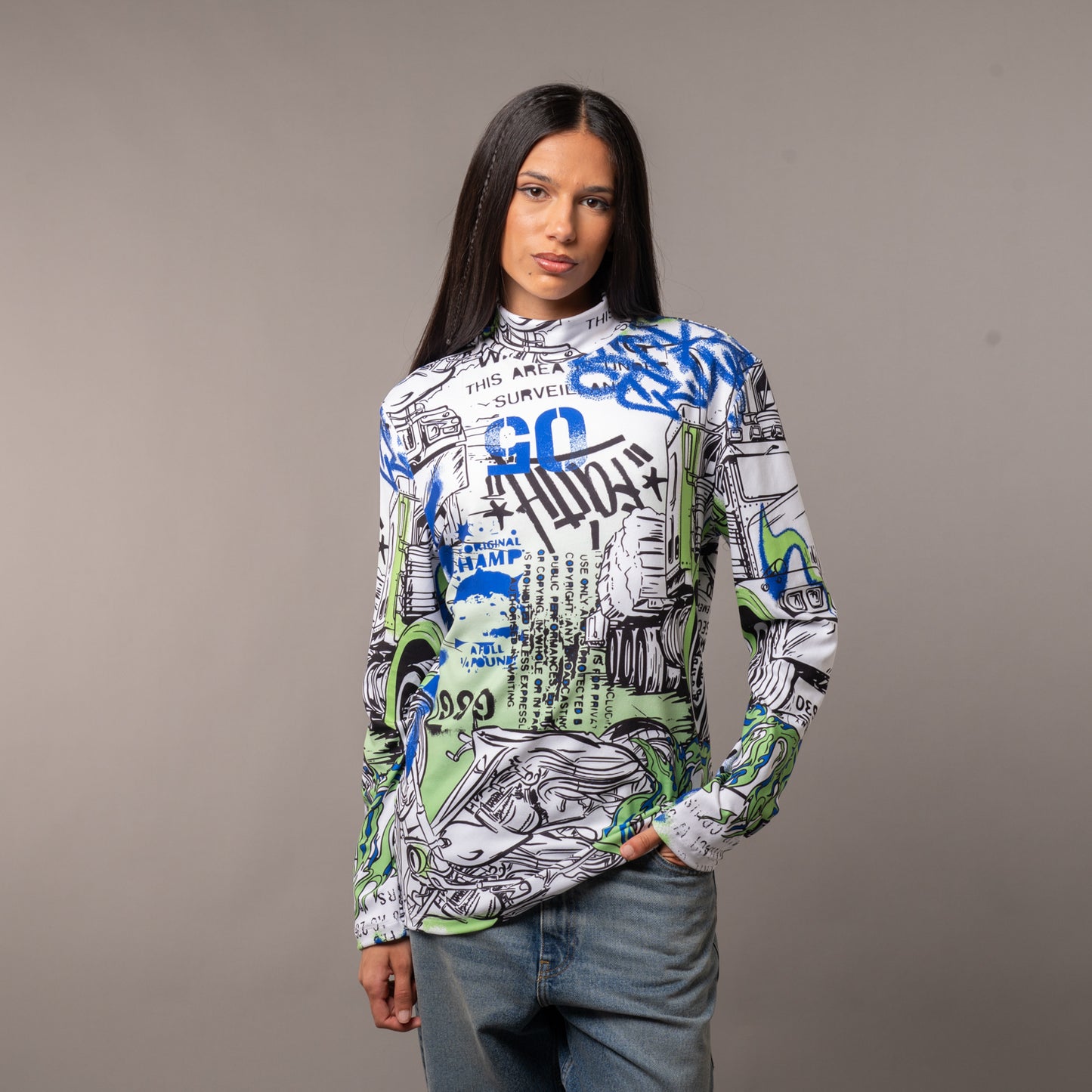 Remera Vulk Brat Fullprint