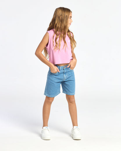 Musculosa Rusty Competition Muscle Girls Rose Bloom