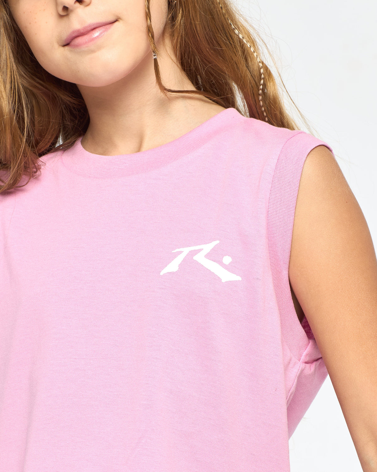 Musculosa Rusty Competition Muscle Girls Rose Bloom