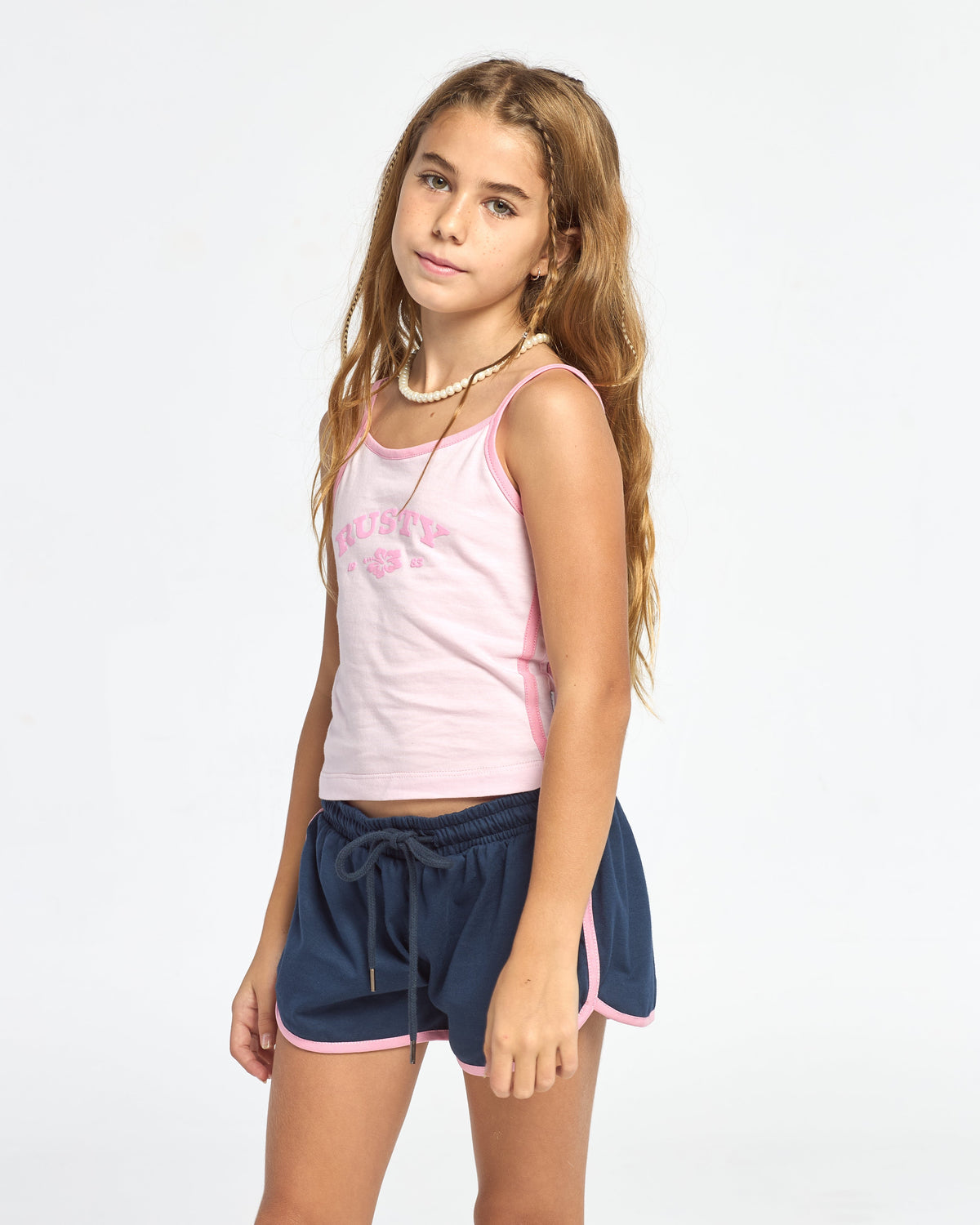 Musculosa Rusty Bella Tank Girls Pink A Boo