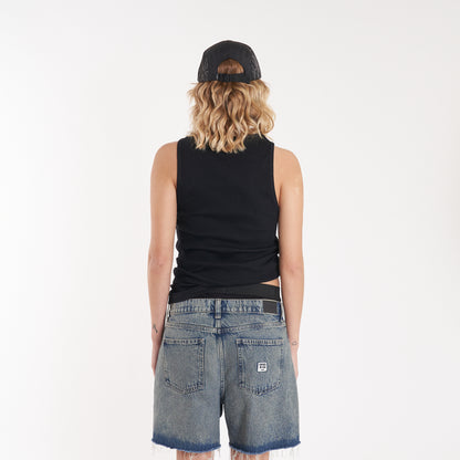Musculosa Vulk Geri Muscle Black
