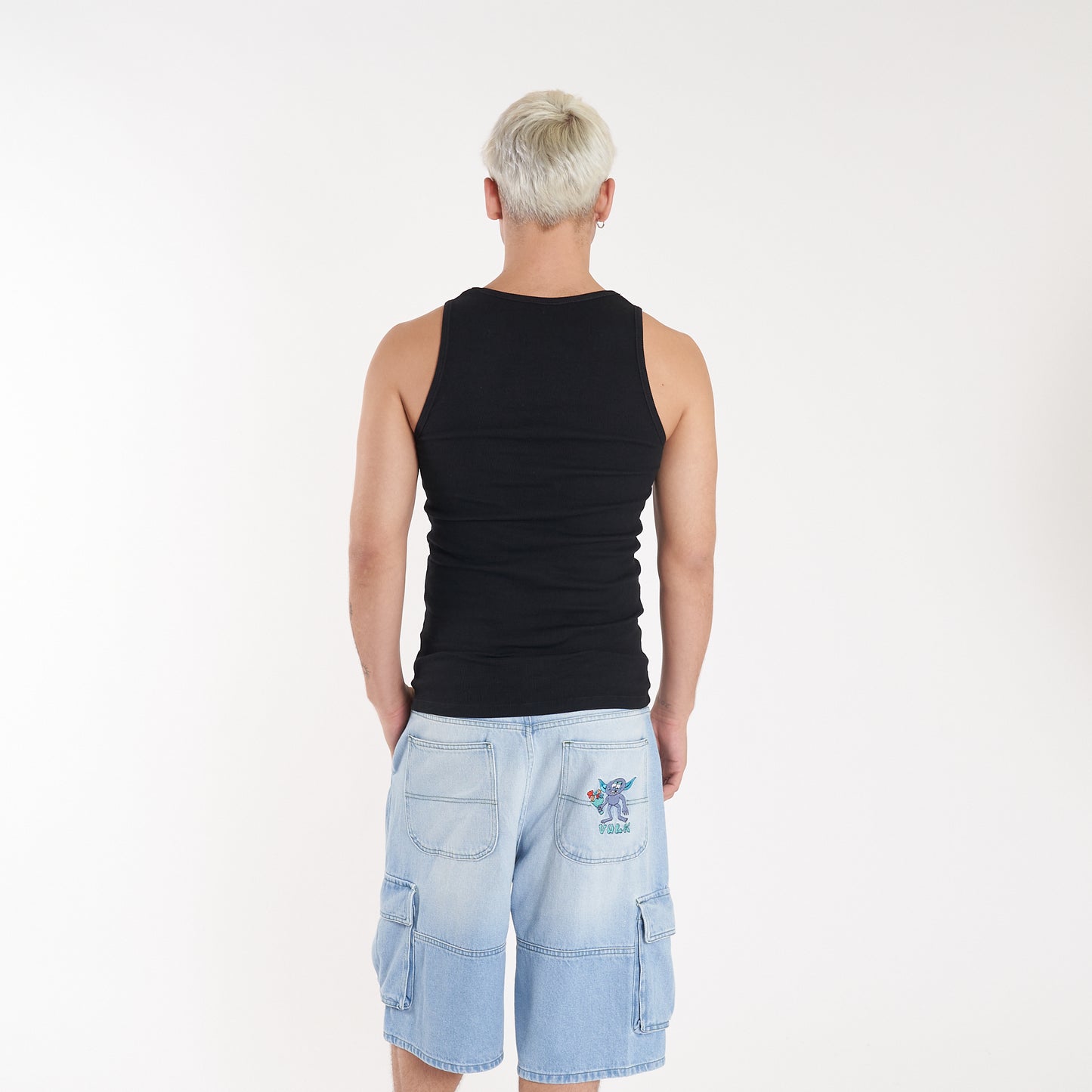 Musculosa Vulk Geri Muscle Black