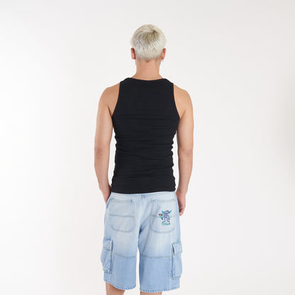 Musculosa Vulk Geri Muscle Black