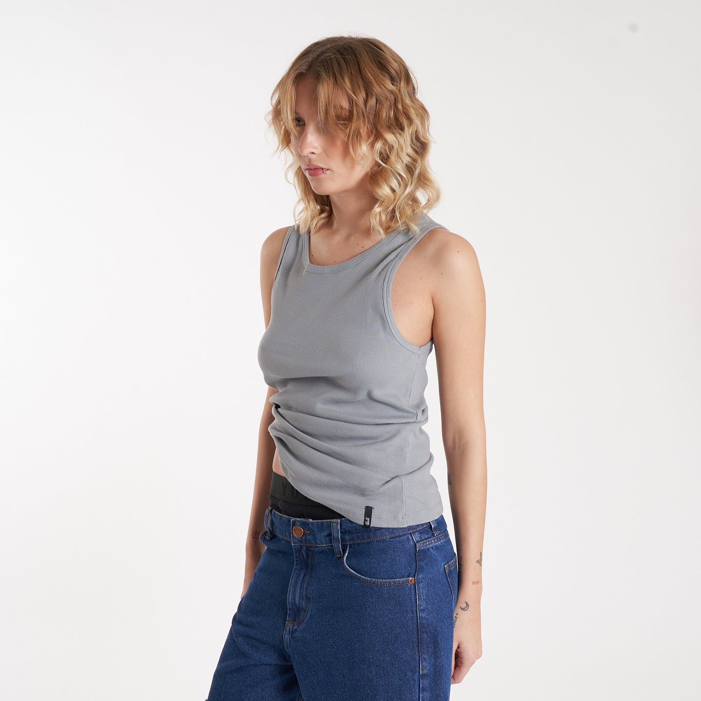 Musculosa Vulk Geri Muscle Grey