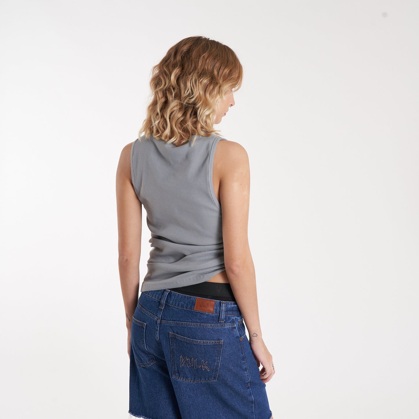 Musculosa Vulk Geri Muscle Grey