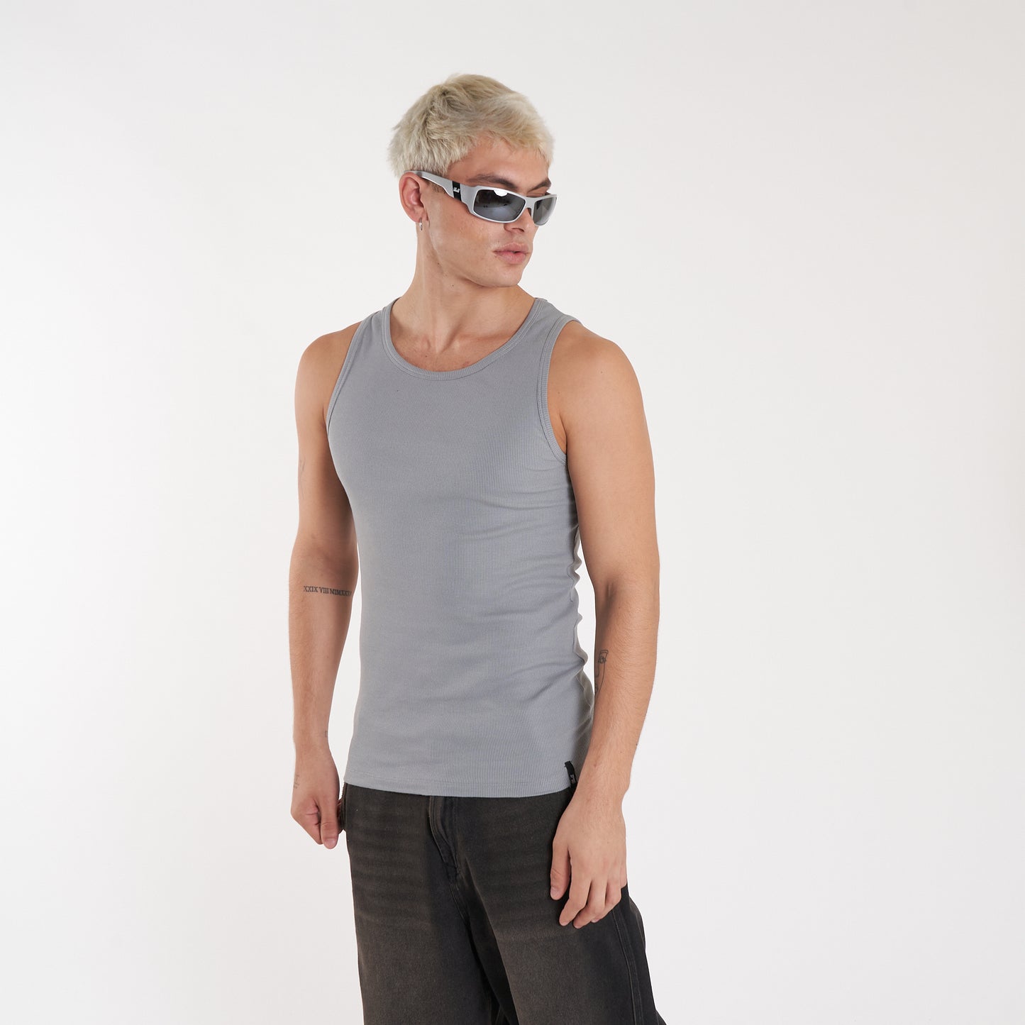 Musculosa Vulk Geri Muscle Grey