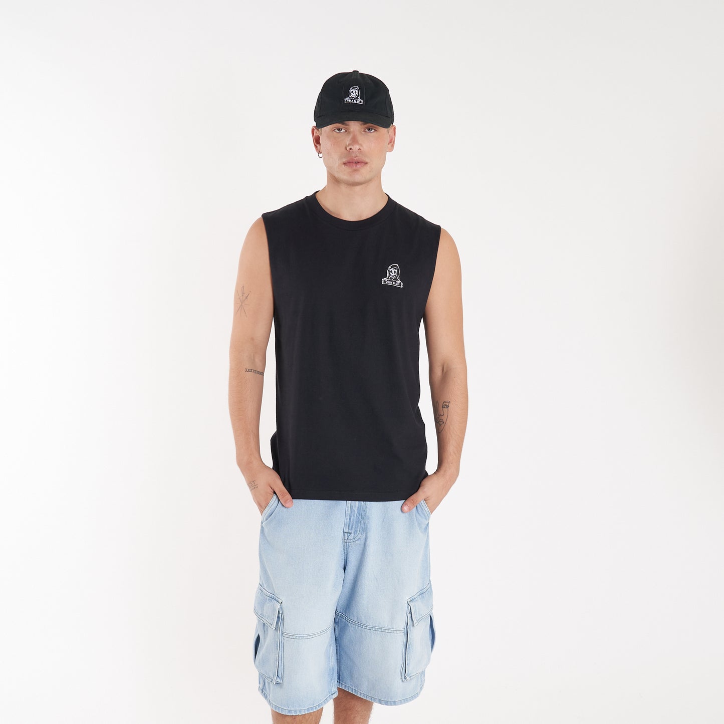 Musculosa Vulk Grimm Muscle Black