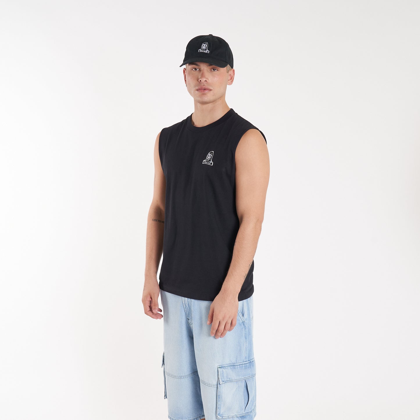 Musculosa Vulk Grimm Muscle Black