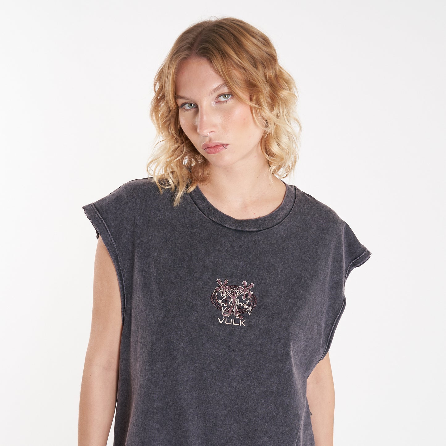 Musculosa Vulk Dorian Muscle Off Black
