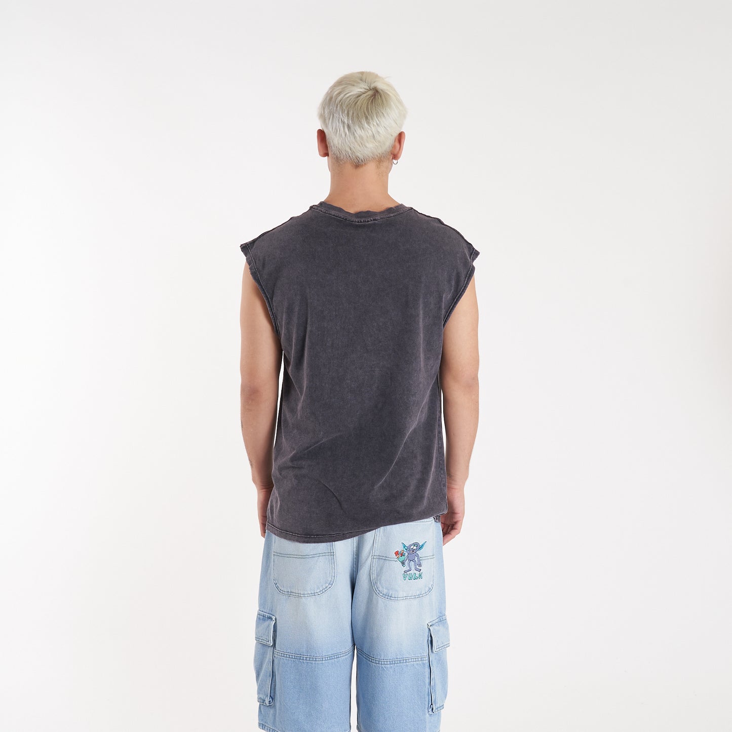 Musculosa Vulk Dorian Muscle Off Black