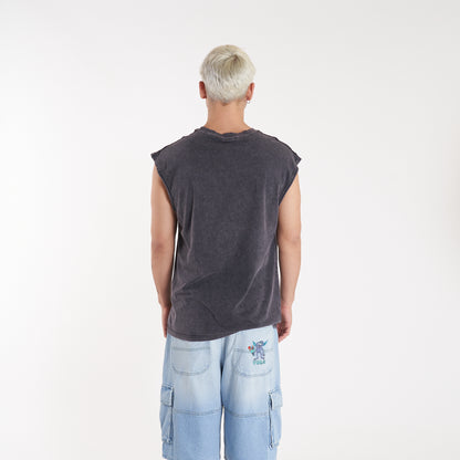 Musculosa Vulk Dorian Muscle Off Black