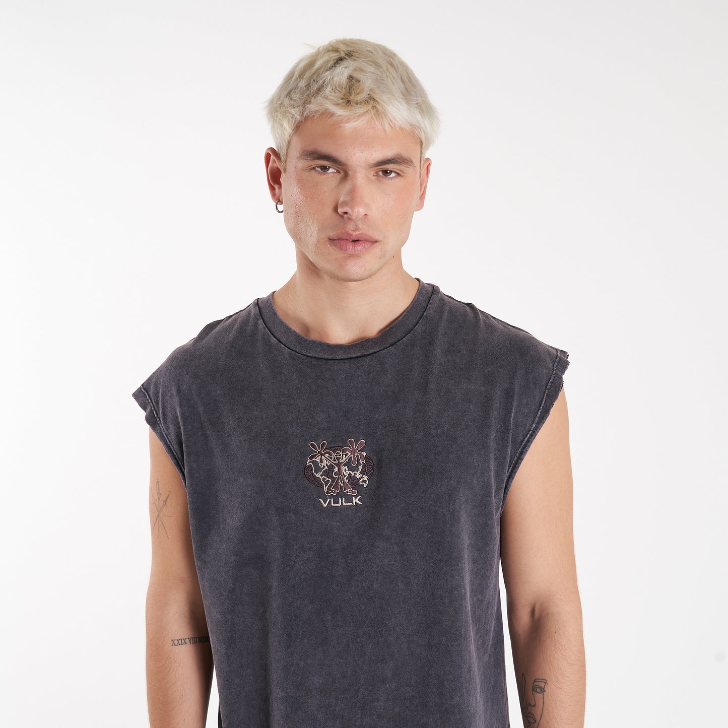 Musculosa Vulk Dorian Muscle Off Black