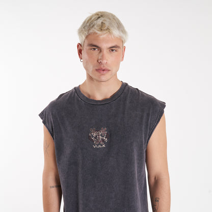 Musculosa Vulk Dorian Muscle Off Black