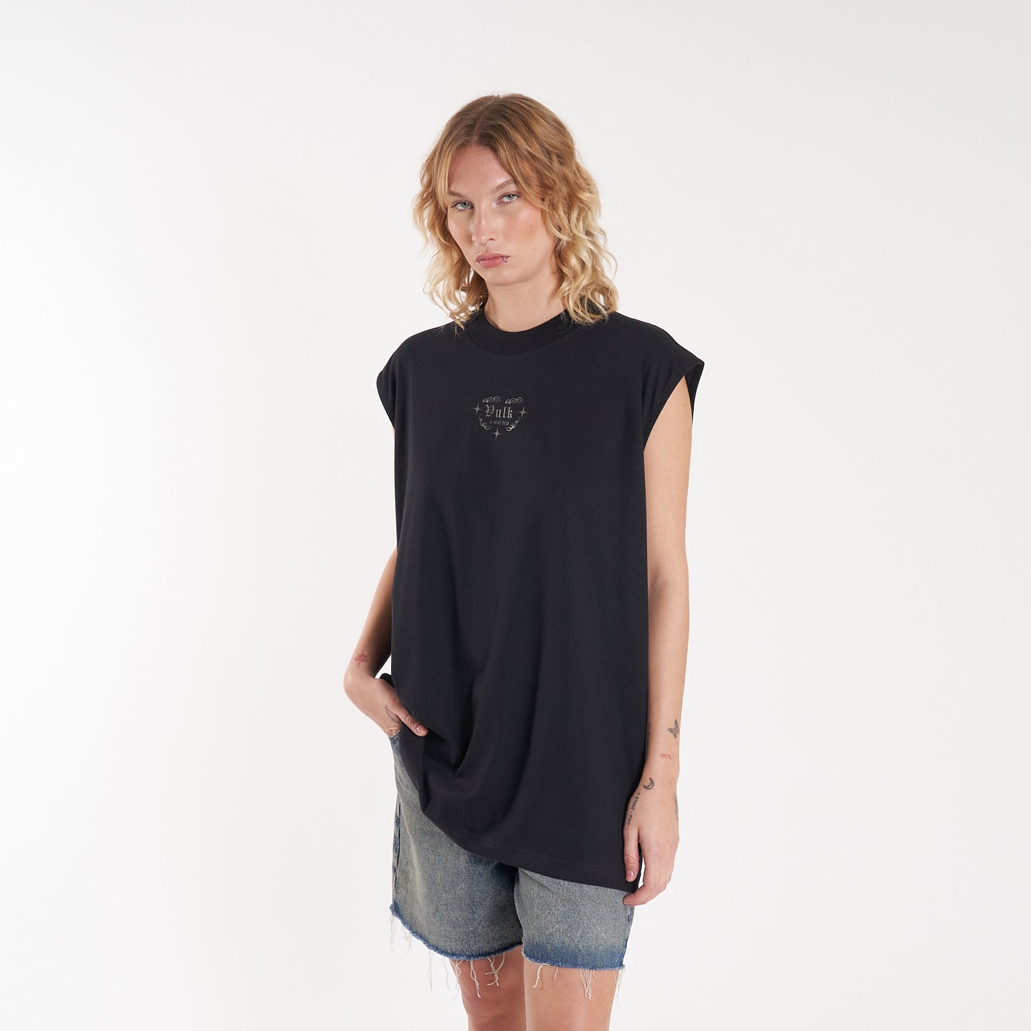 Musculosa Vulk Matt Muscle Black