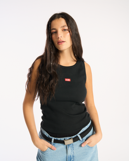 Musculosa Vulk Alexa Tank Black