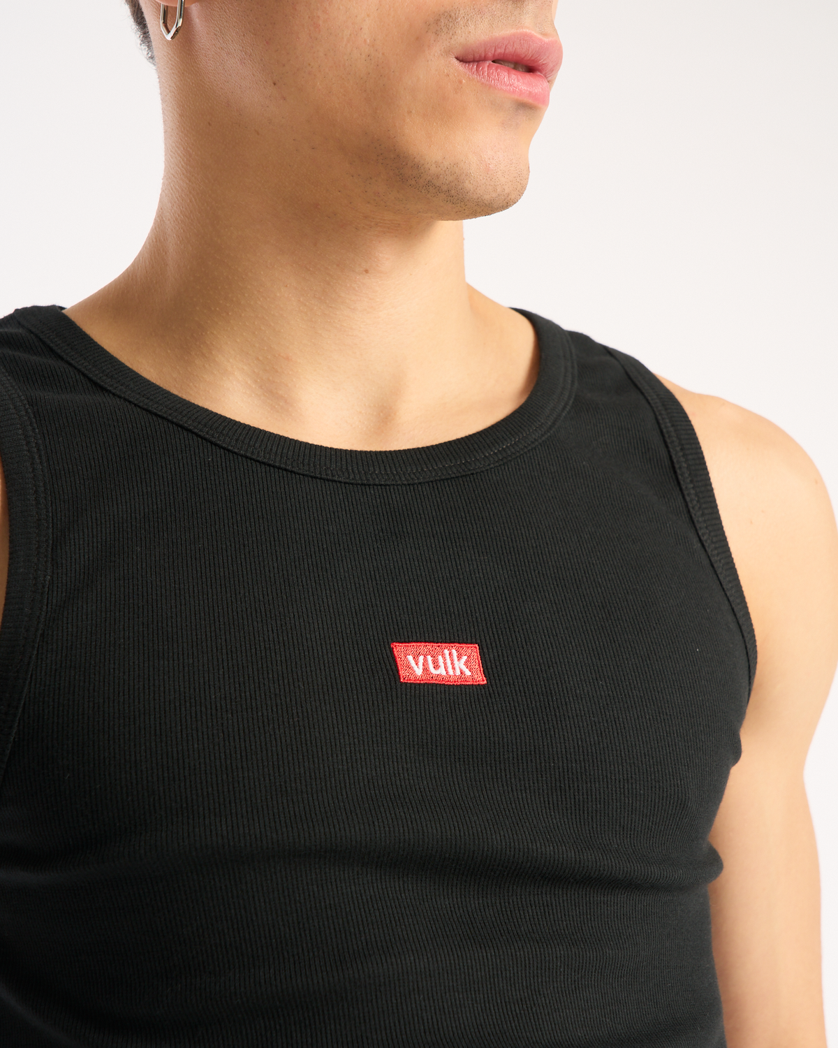 Musculosa Vulk Alexa Tank Black