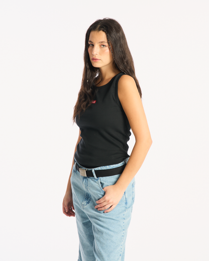 Musculosa Vulk Alexa Tank Black