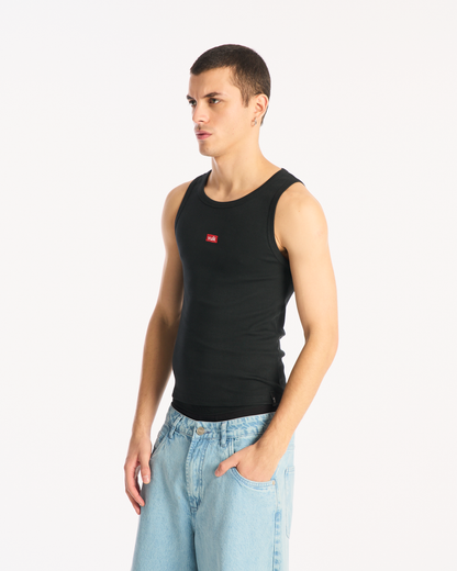 Musculosa Vulk Alexa Tank Black