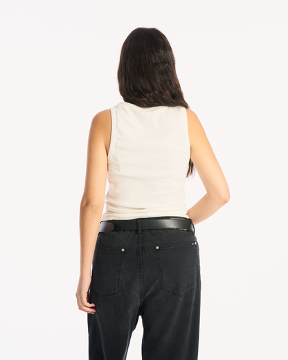 Musculosa Vulk Alexa Tank Cream