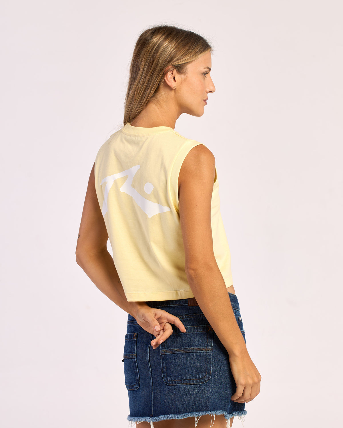 Musculosa Rusty Competition Muscle Ld Pale Banana