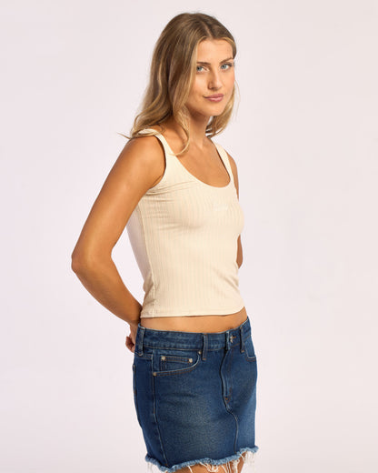 Musculosa Rusty Cassian Tank Ld 2.0 Ld Ecru