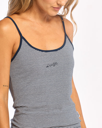 Musculosa Rusty Candy Cami Singlet Tank Ld Navy