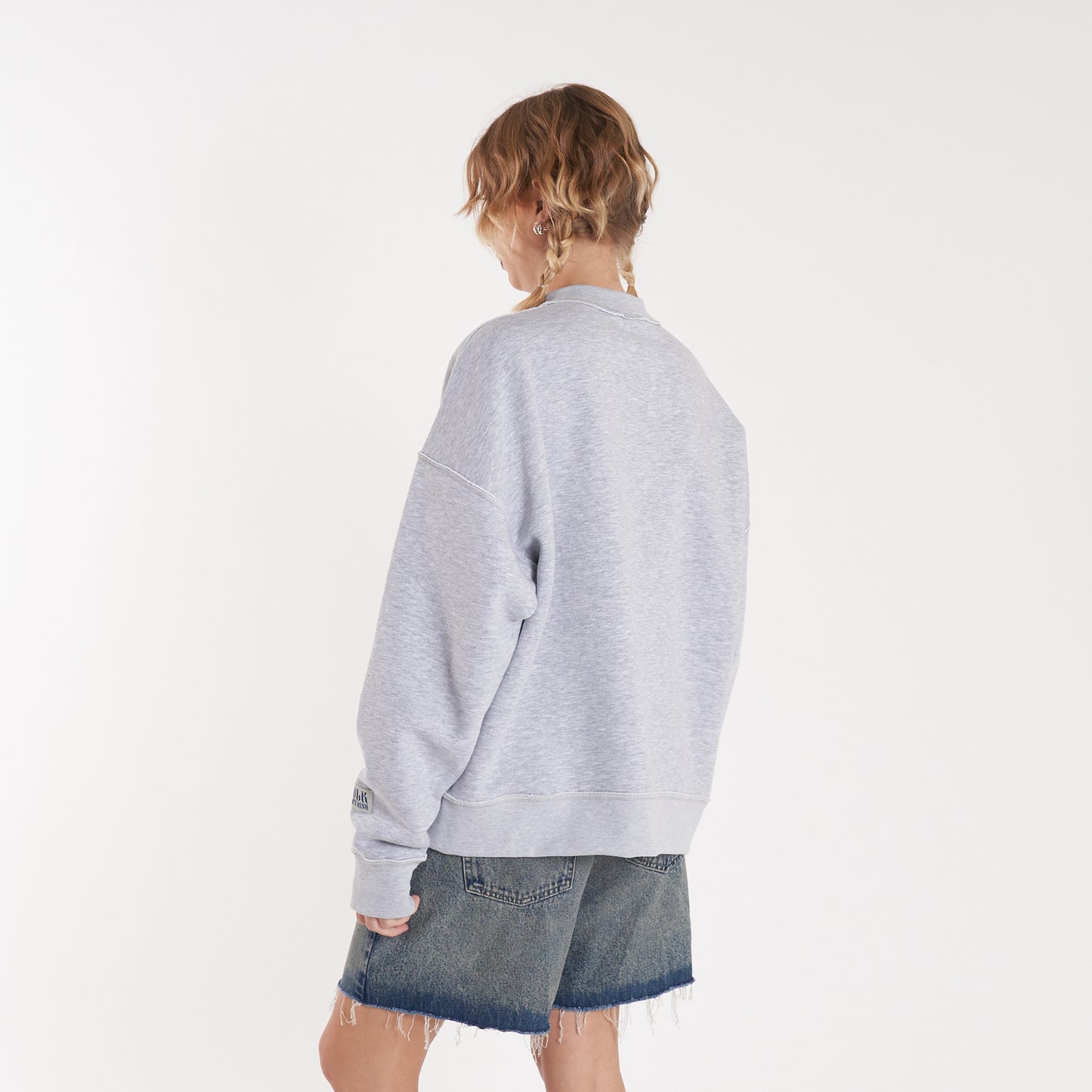 Buzo Vulk Alley Crew Grey