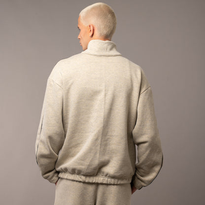 Buzo Vulk Jasper Half Zip Grey