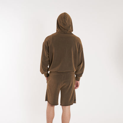 Campera Canguro Vulk Mark Ziphood Oxyd Brown