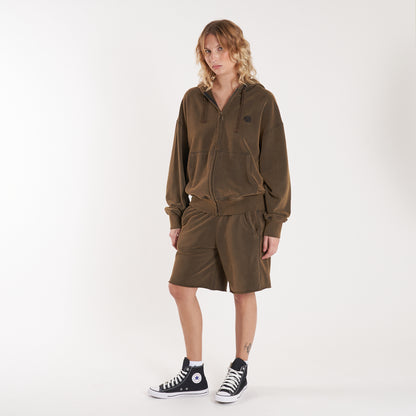 Campera Canguro Vulk Mark Ziphood Oxyd Brown