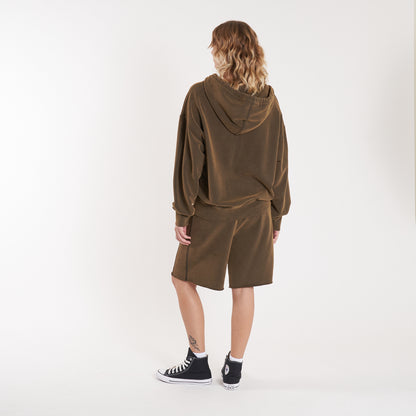 Campera Canguro Vulk Mark Ziphood Oxyd Brown