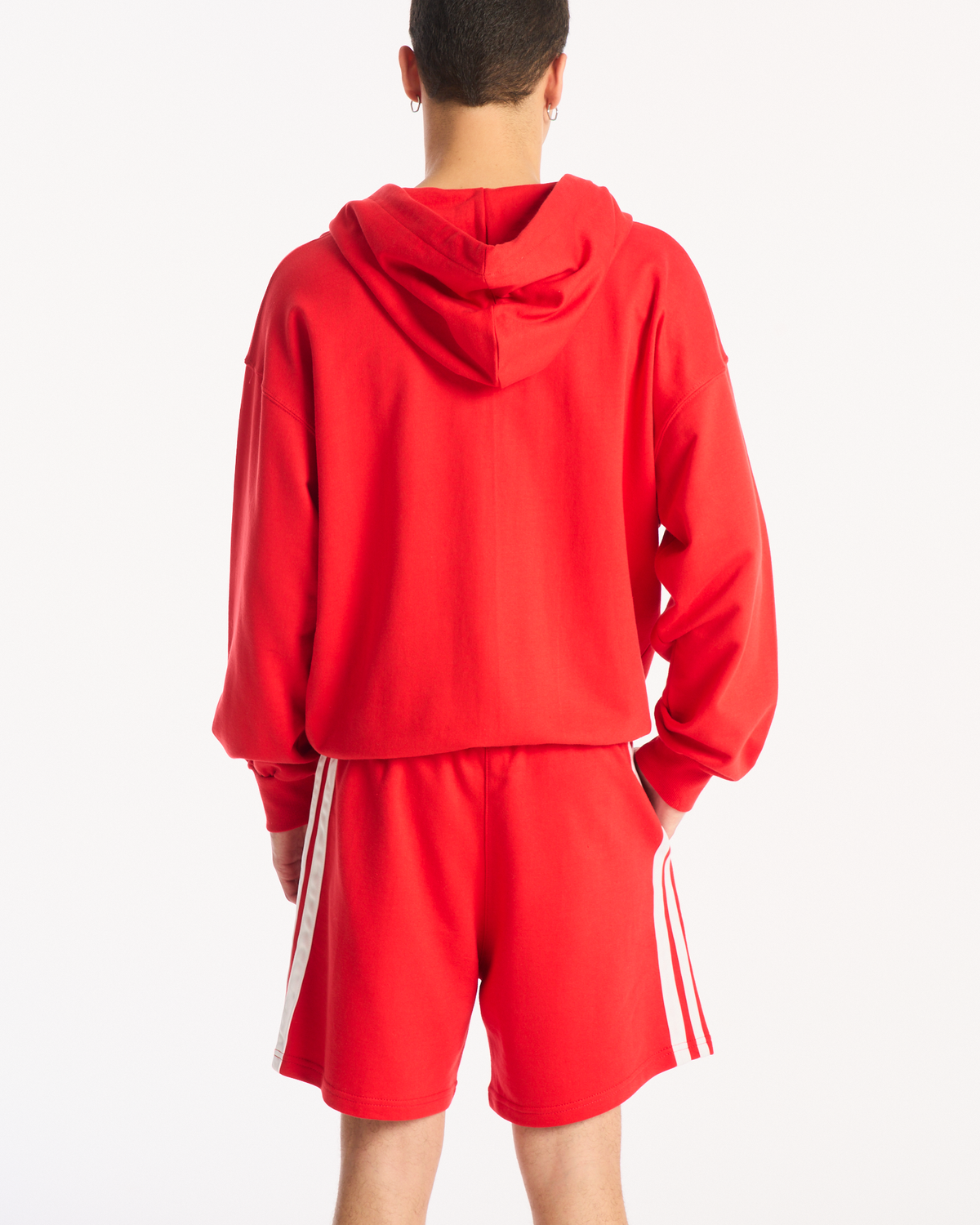 Campera Canguro Vulk Mitch Zip Hood Red