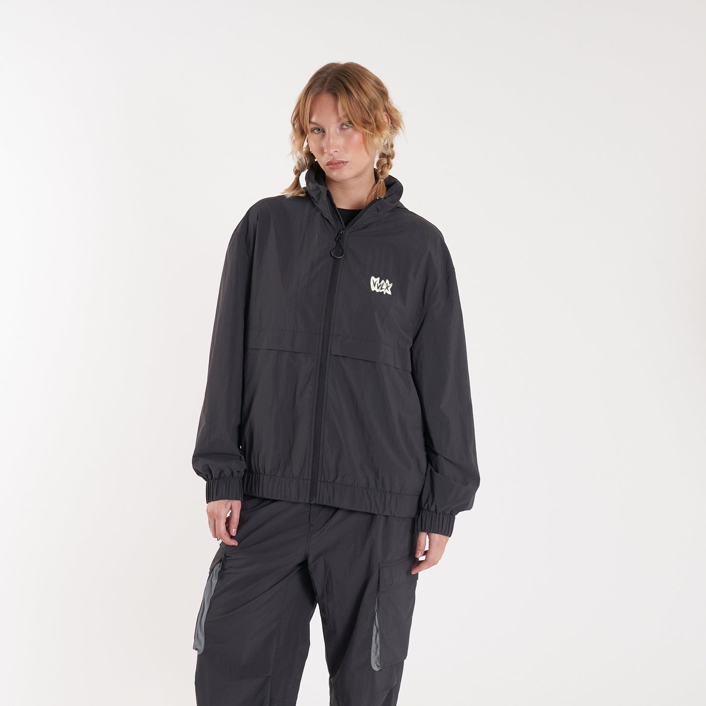 Campera Liviana Vulk Blasting Windbraker Dark Grey