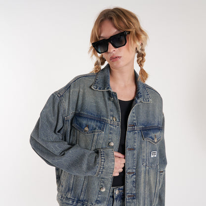 Campera Liviana Vulk Numa Jacket Vintage Blue