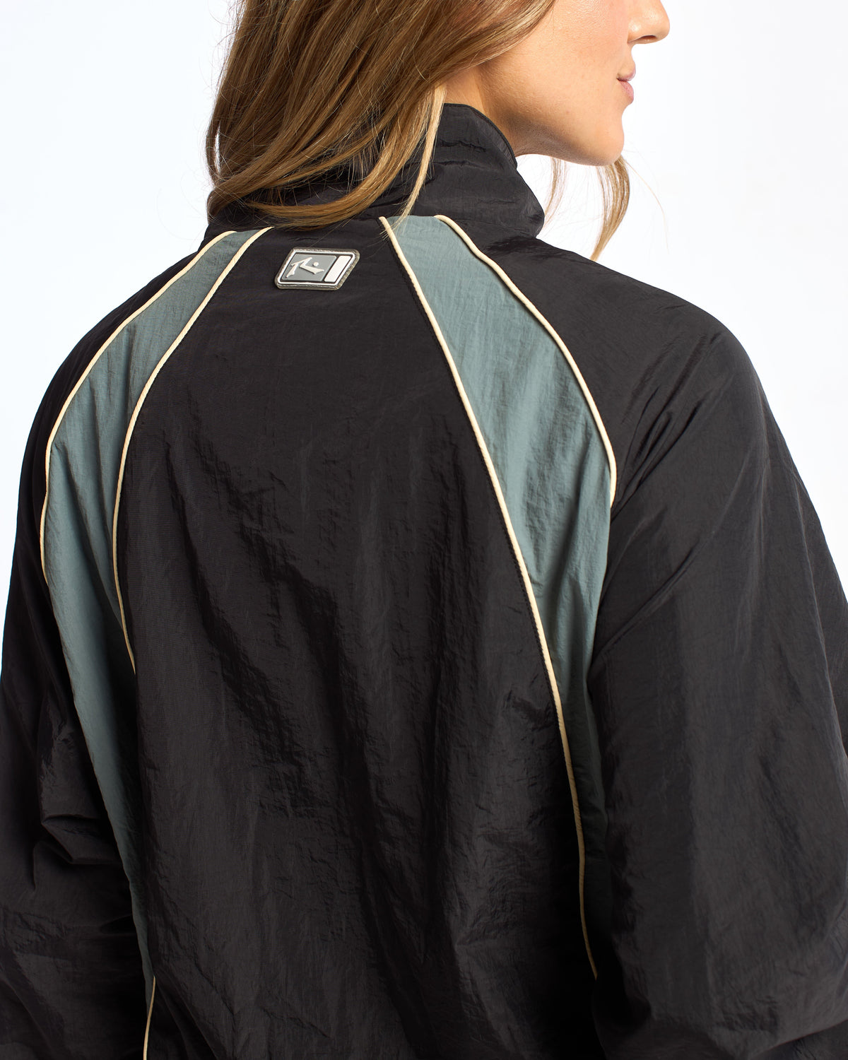 Rusty Olympia Zip Through Jacket Ld Black