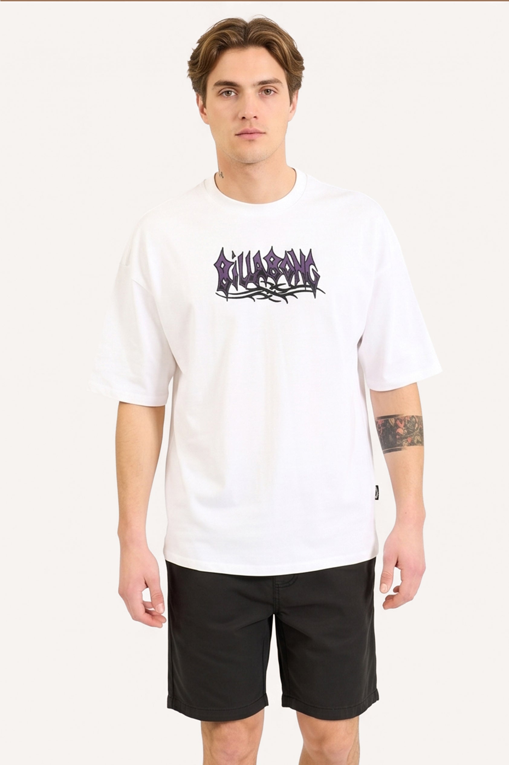 Remera Mc Billabong Barb Og Tee Blanco