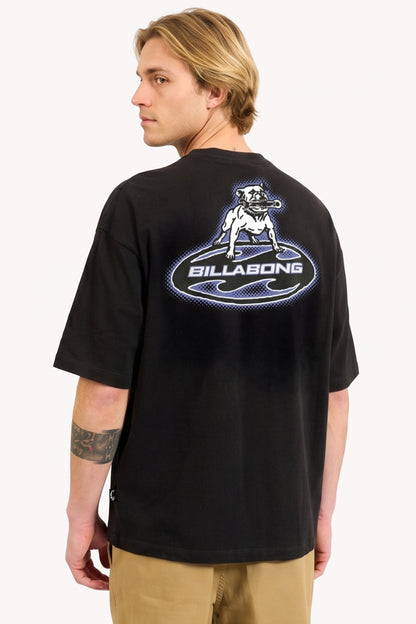 Remera Mc Billabong Bad Dog Wip Og Tee Negro 2